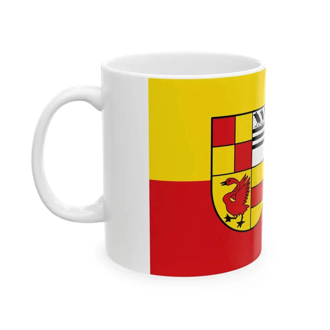 Flagge Kreis Ahaus (Germany) White Coffee Mug - Go Mug Yourself