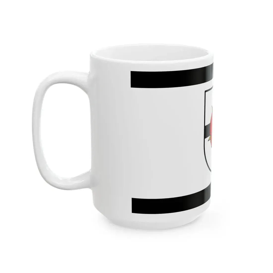 Flagge Kreis Lippstadt (Germany) White Coffee Mug - Go Mug Yourself