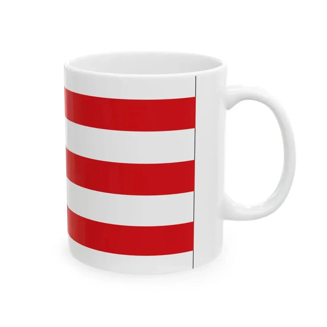 Flagge Kreis Monschau (Germany) White Coffee Mug - Go Mug Yourself