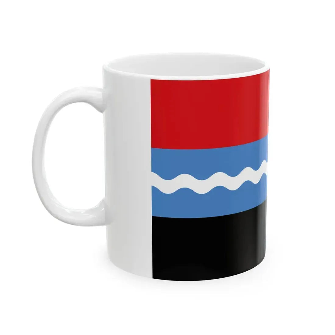 Flagge Krummhoern (Germany) White Coffee Mug - Go Mug Yourself