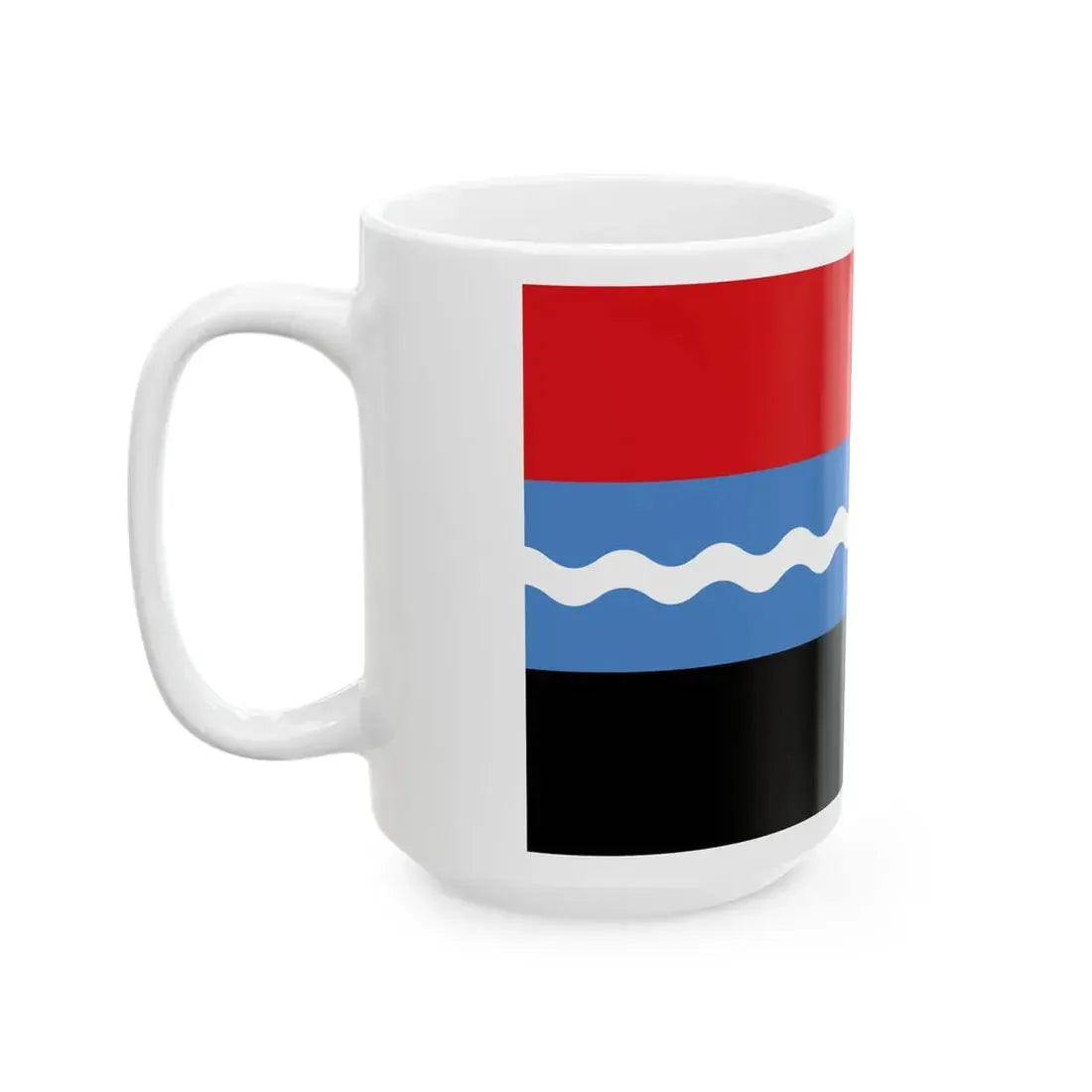 Flagge Krummhoern (Germany) White Coffee Mug - Go Mug Yourself