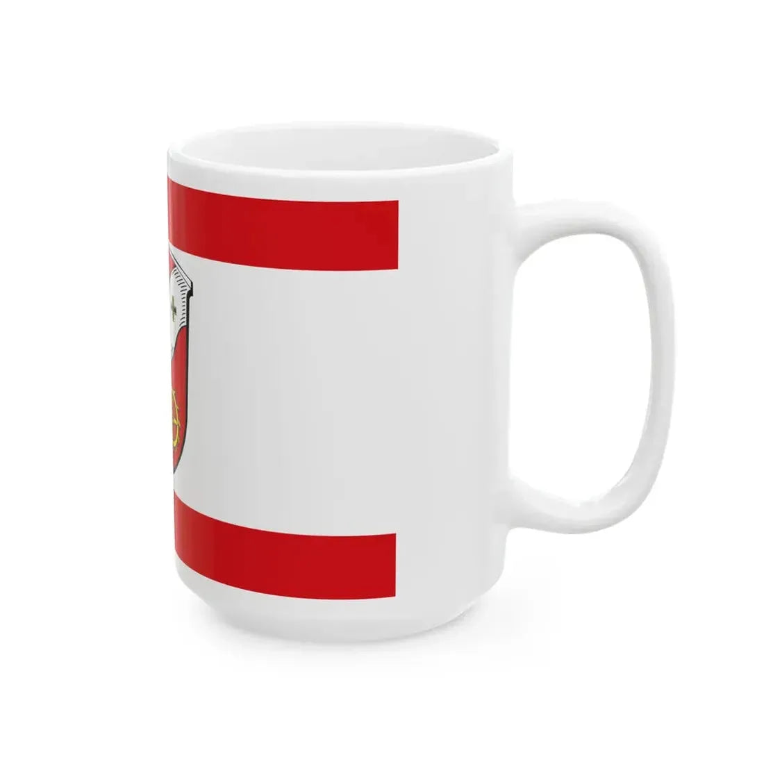 Flagge Laemmerspiel (Germany) White Coffee Mug - Go Mug Yourself