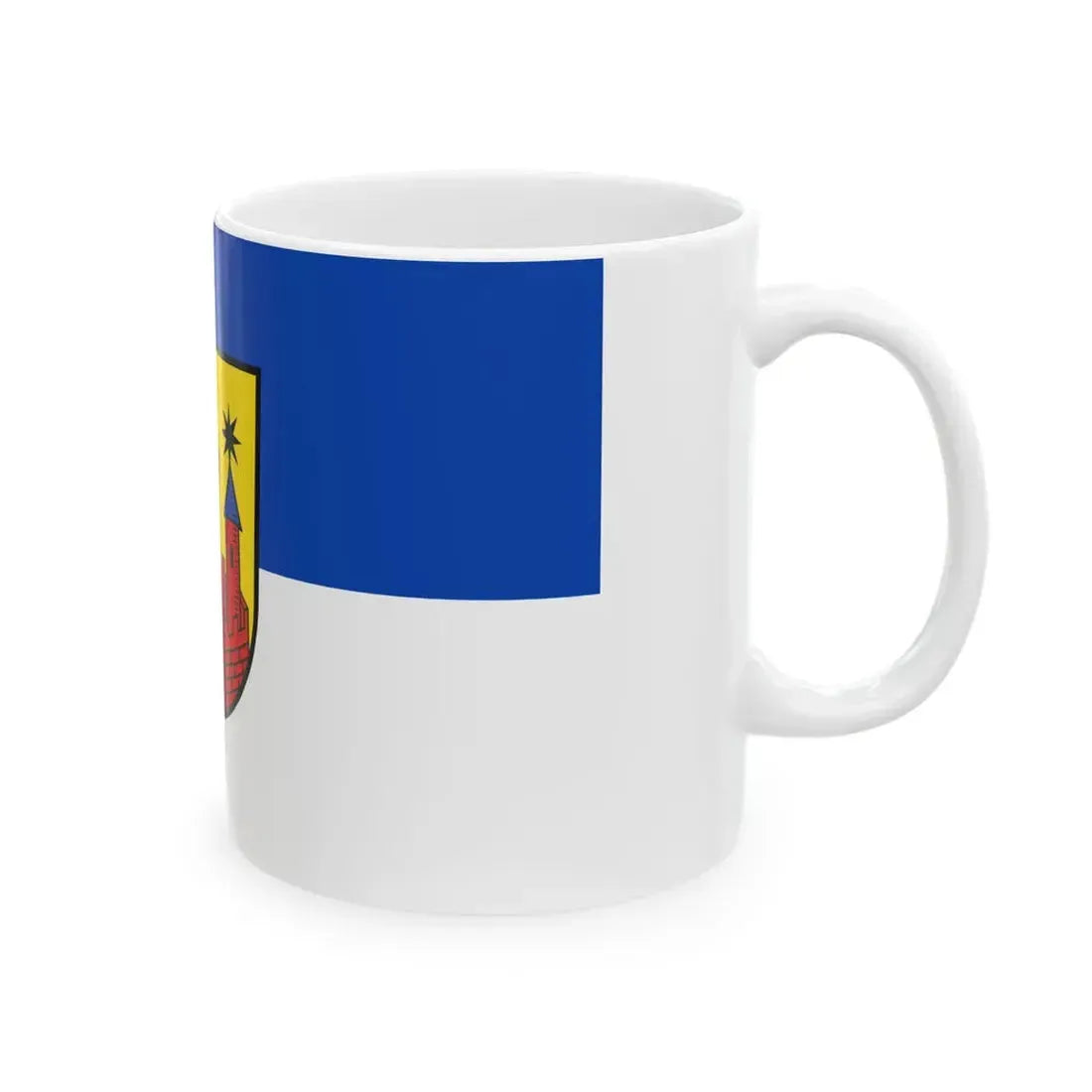 Flagge Landau Bad Arolsen (Germany) White Coffee Mug - Go Mug Yourself