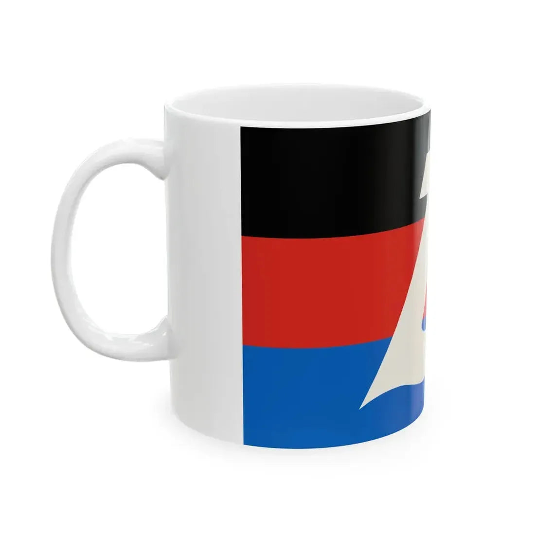Flagge Langeoog (Germany) White Coffee Mug - Go Mug Yourself