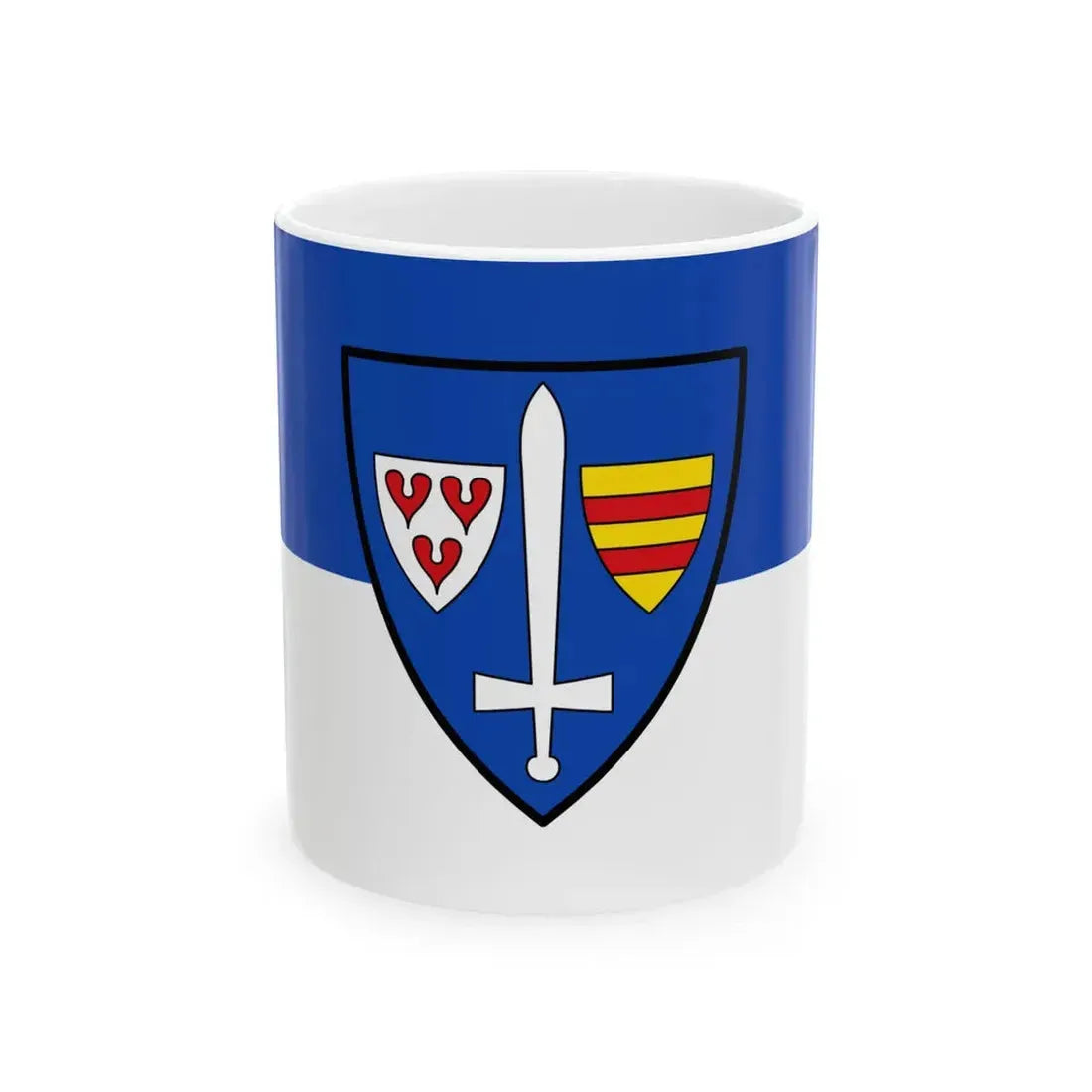 Flagge Lastrup (Germany) White Coffee Mug 11oz - Go Mug Yourself