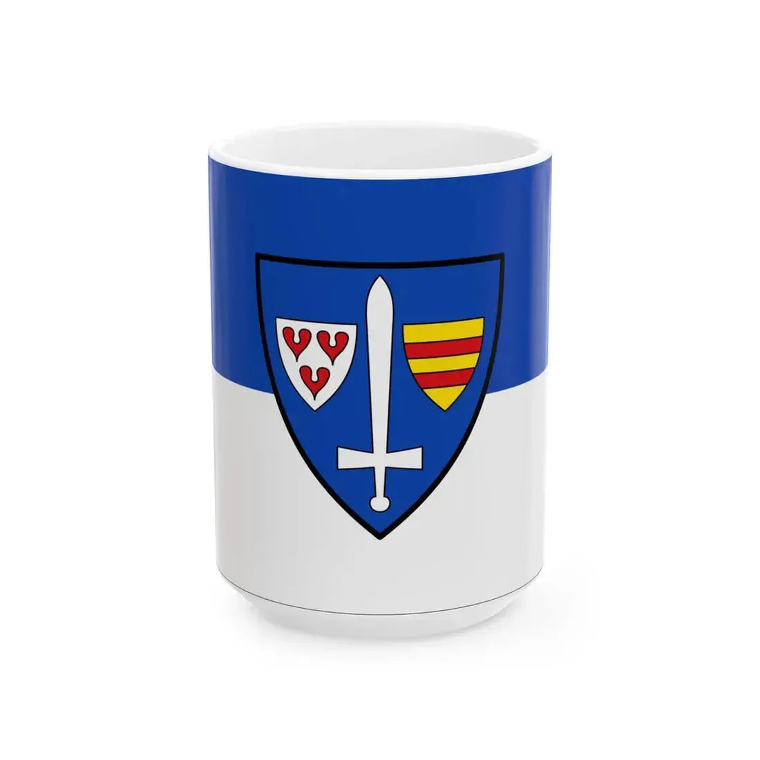 Flagge Lastrup (Germany) White Coffee Mug 15oz - Go Mug Yourself