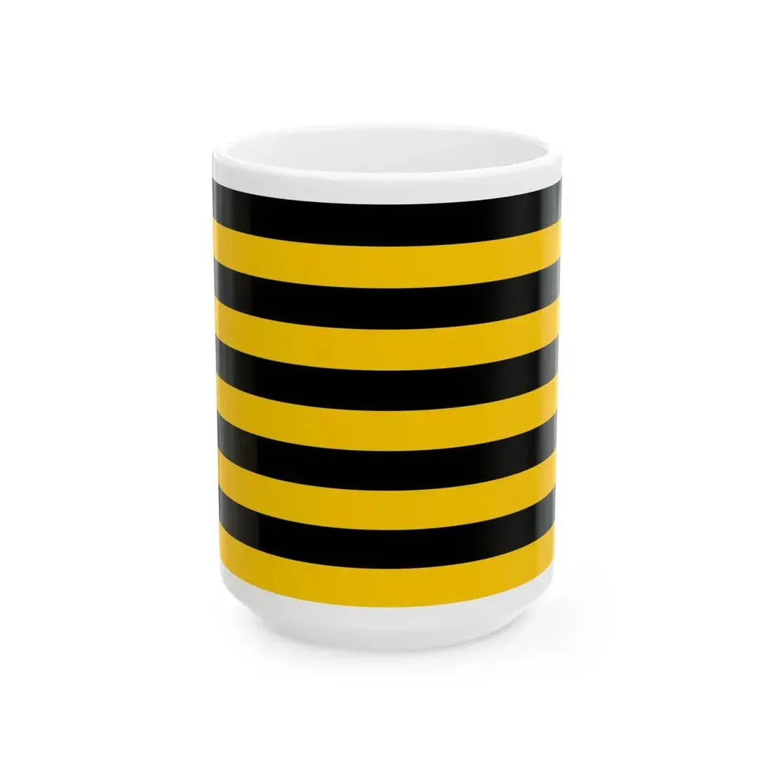 Flagge Lauenburg Elbe (Germany) White Coffee Mug 15oz - Go Mug Yourself