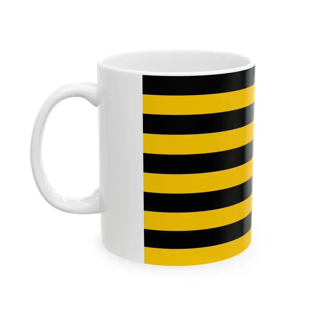 Flagge Lauenburg Elbe (Germany) White Coffee Mug - Go Mug Yourself