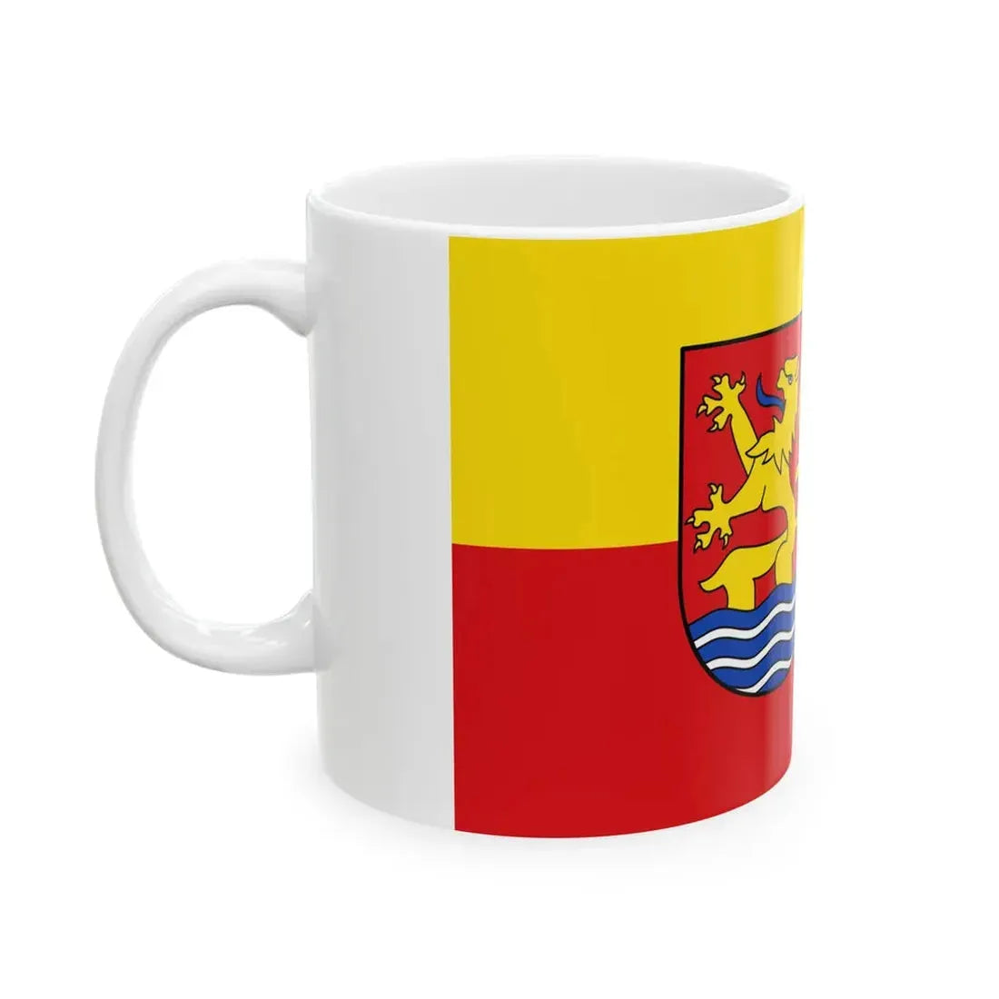 Flagge Lauenfoerde (Germany) White Coffee Mug - Go Mug Yourself
