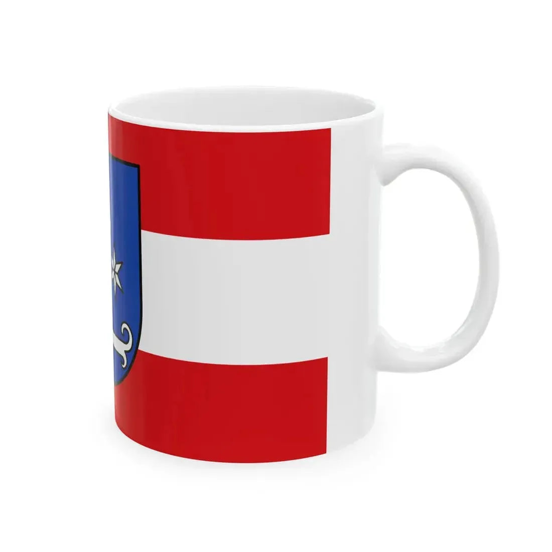 Flagge Leer Ostfr. (Germany) White Coffee Mug - Go Mug Yourself