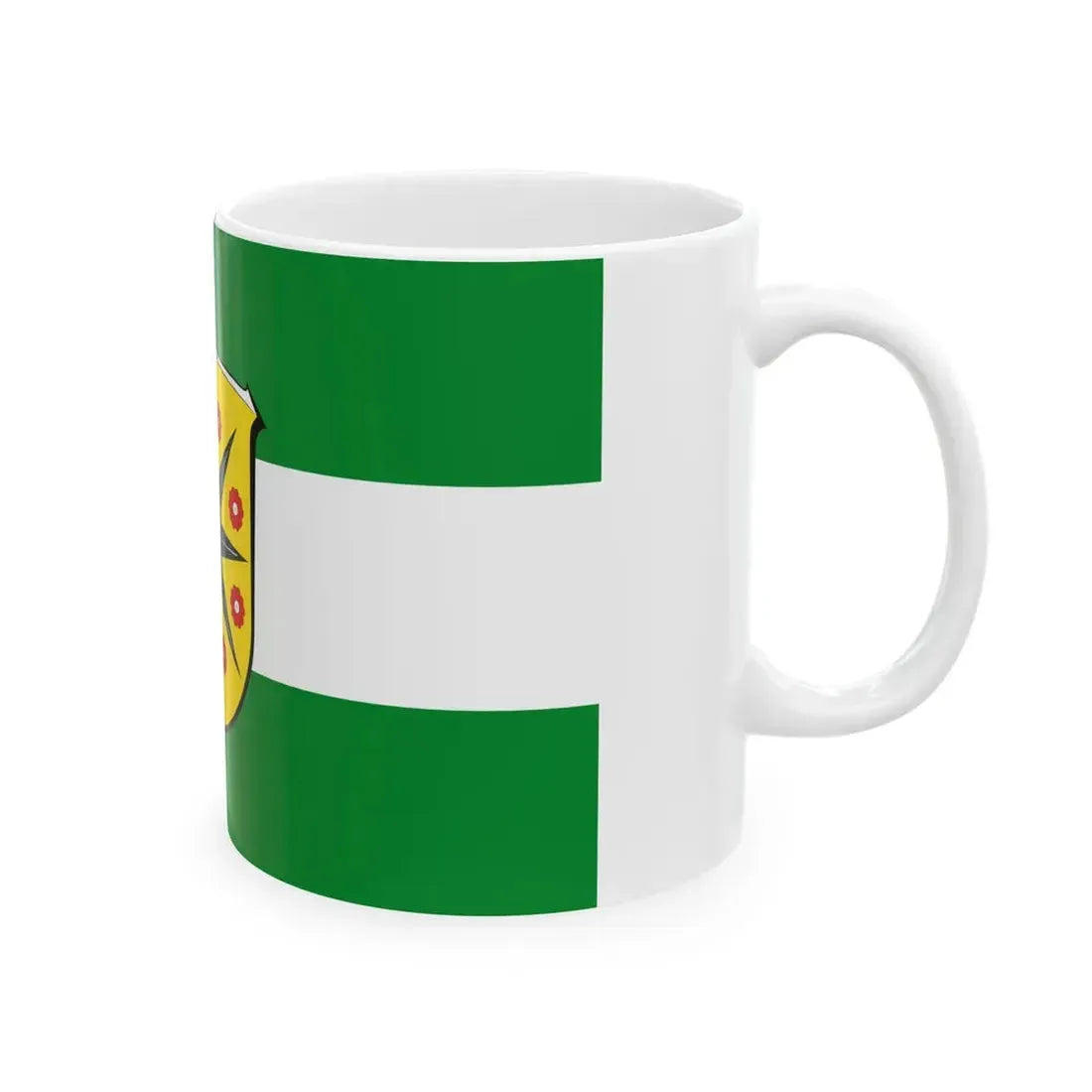 Flagge Lichtenfels Hessen (Germany) White Coffee Mug - Go Mug Yourself