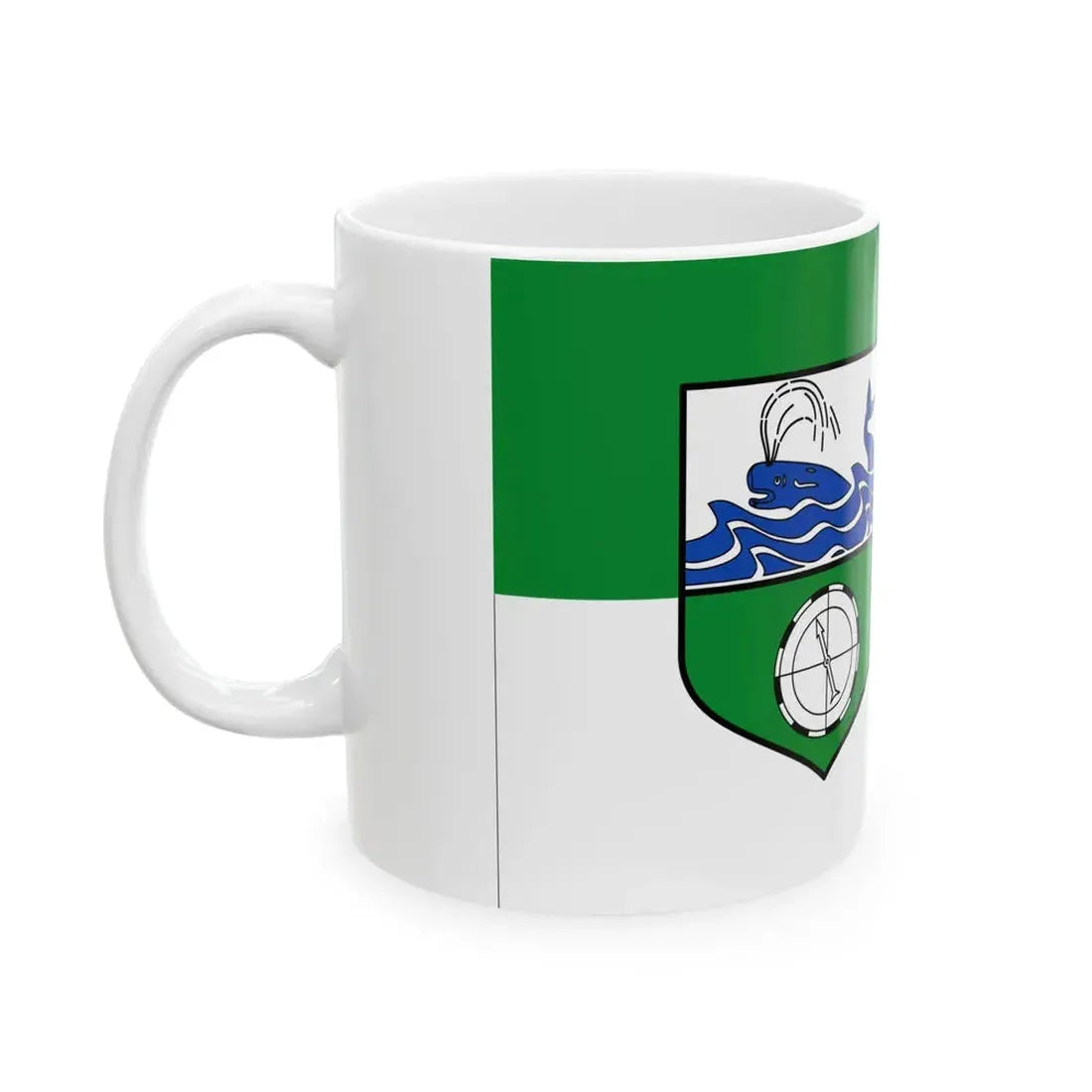 Flagge List auf Sylt (Germany) White Coffee Mug - Go Mug Yourself