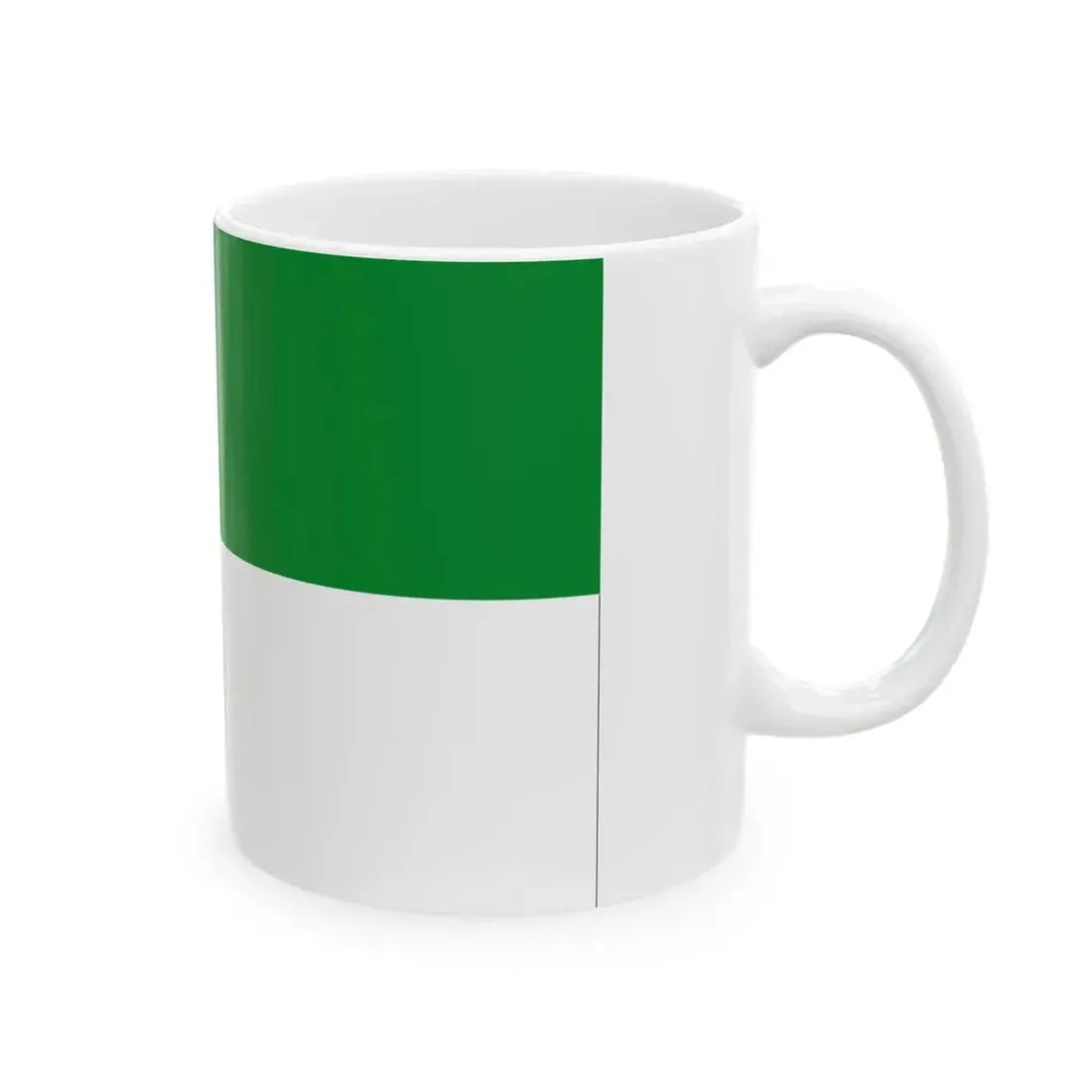 Flagge List auf Sylt (Germany) White Coffee Mug - Go Mug Yourself