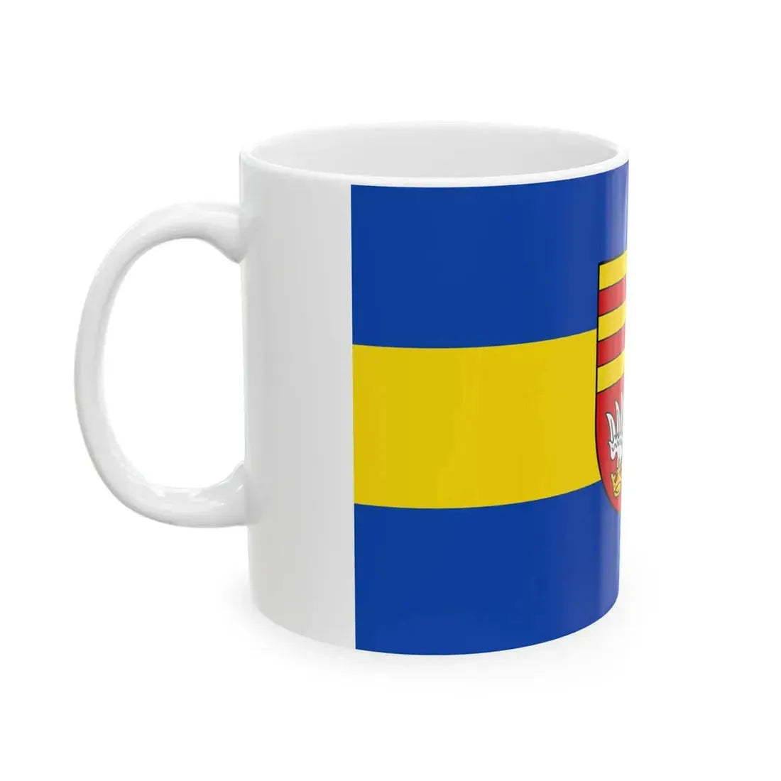 Flagge Lohne Oldenburg (Germany) White Coffee Mug - Go Mug Yourself