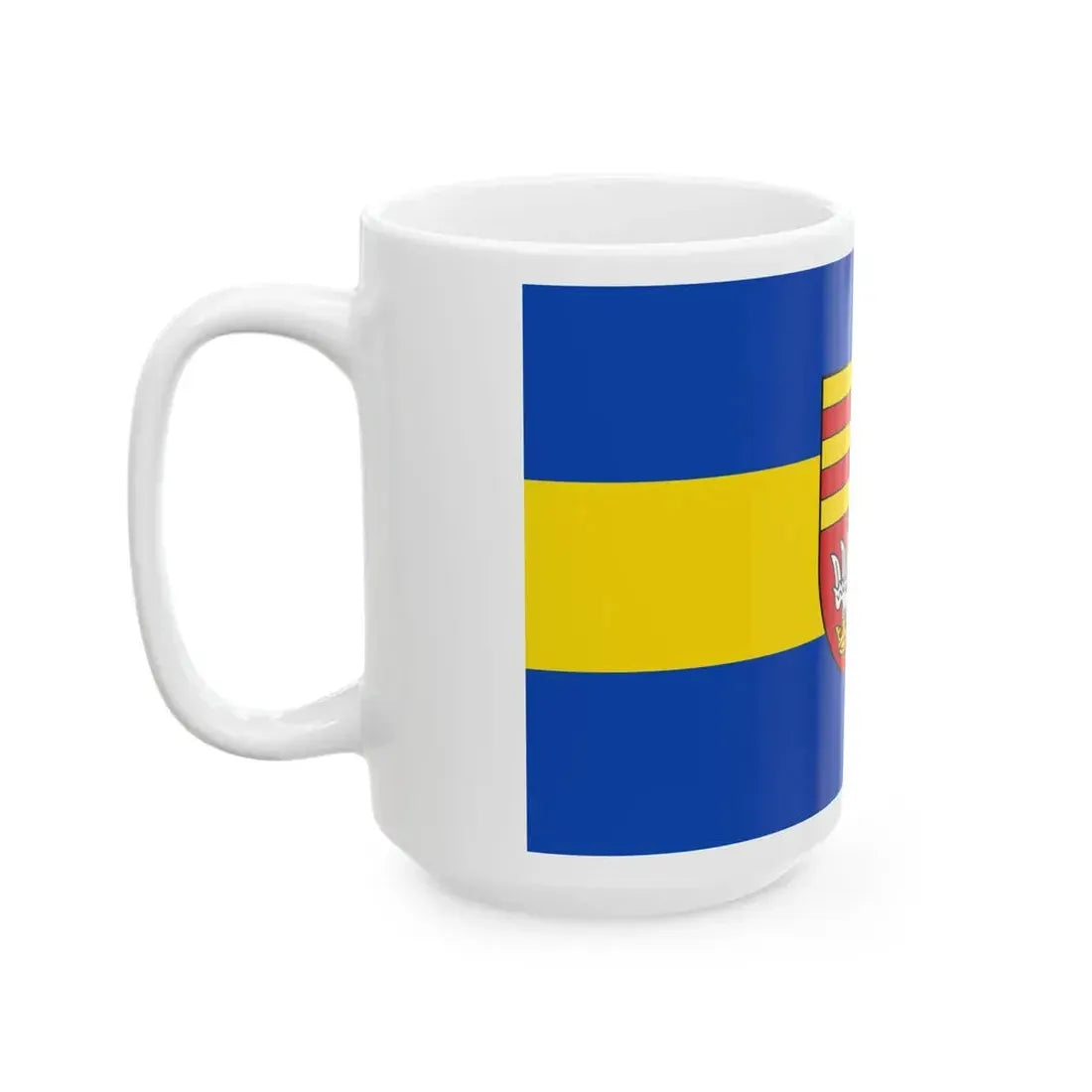 Flagge Lohne Oldenburg (Germany) White Coffee Mug - Go Mug Yourself