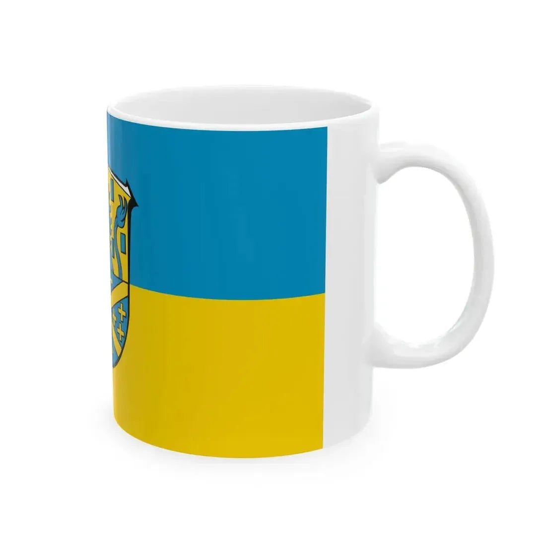 Flagge Lohra (Germany) White Coffee Mug - Go Mug Yourself