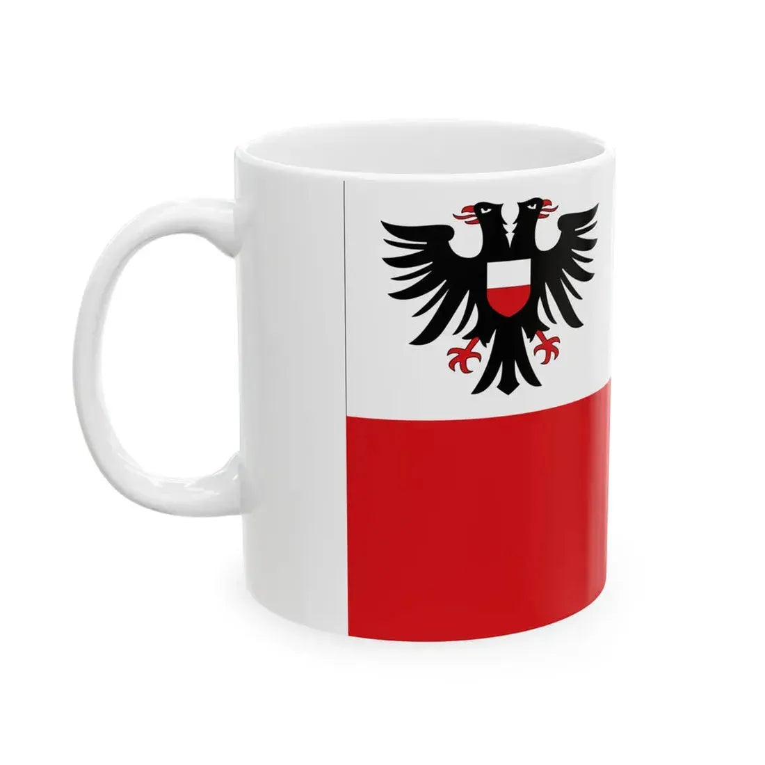 Flagge Luebeck (Germany) White Coffee Mug - Go Mug Yourself
