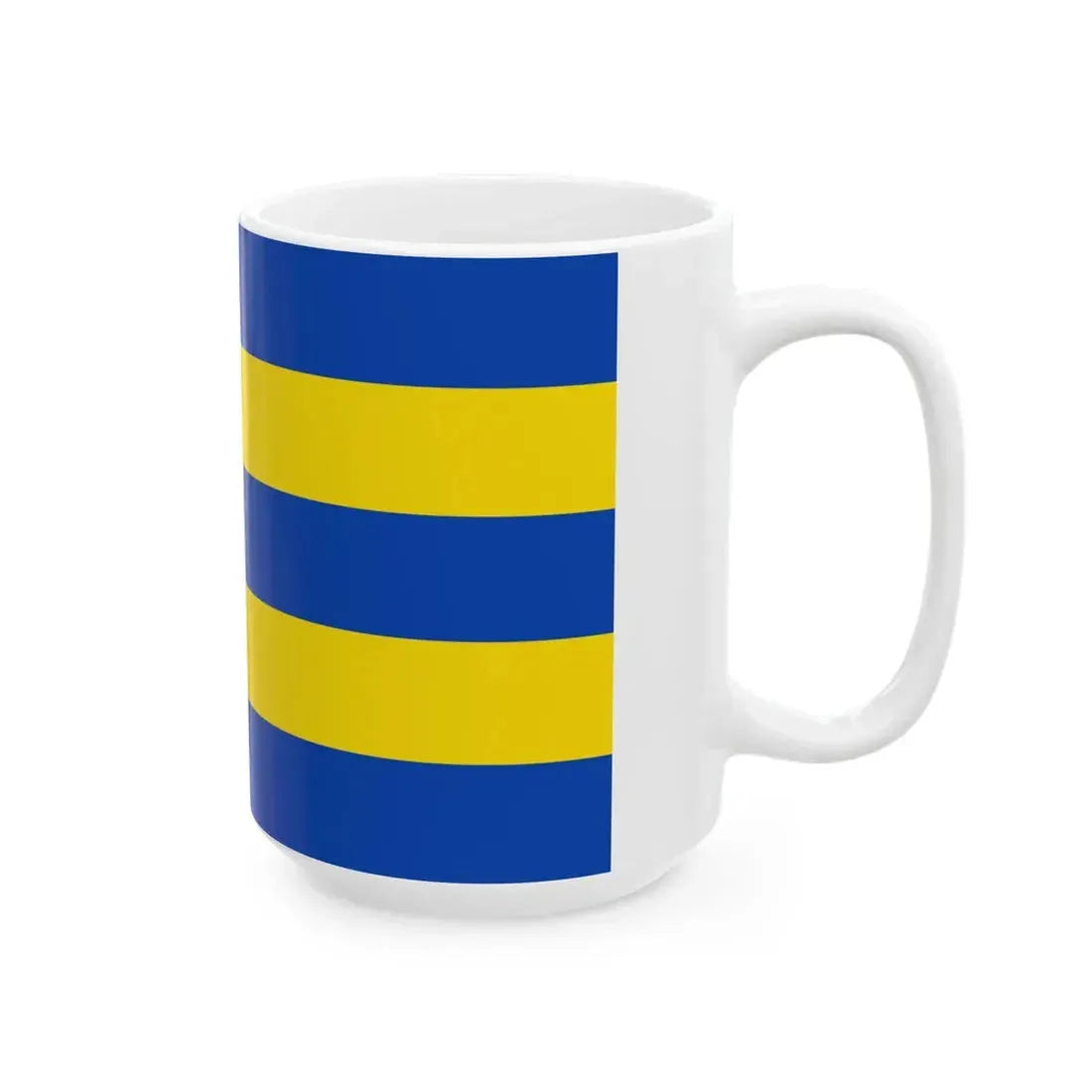 Flagge Luenne (Germany) White Coffee Mug - Go Mug Yourself