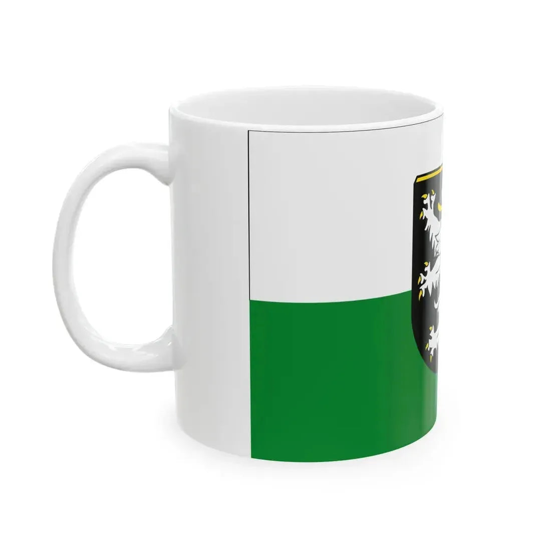 Flagge Luetetsburg (Germany) White Coffee Mug - Go Mug Yourself