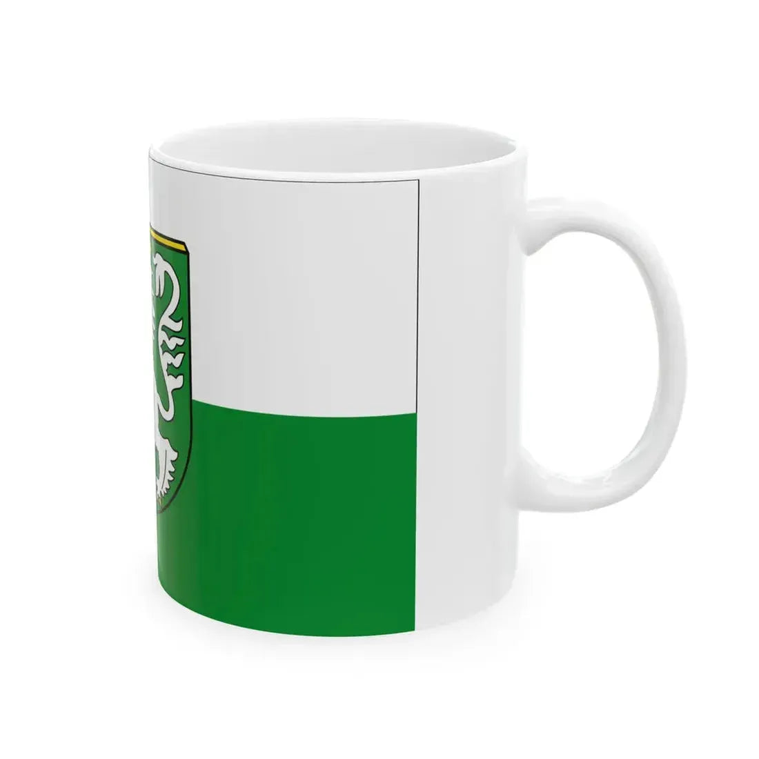 Flagge Luetetsburg (Germany) White Coffee Mug - Go Mug Yourself