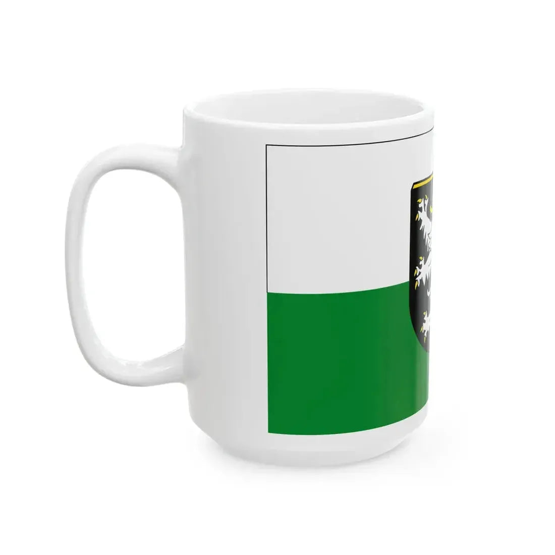 Flagge Luetetsburg (Germany) White Coffee Mug - Go Mug Yourself