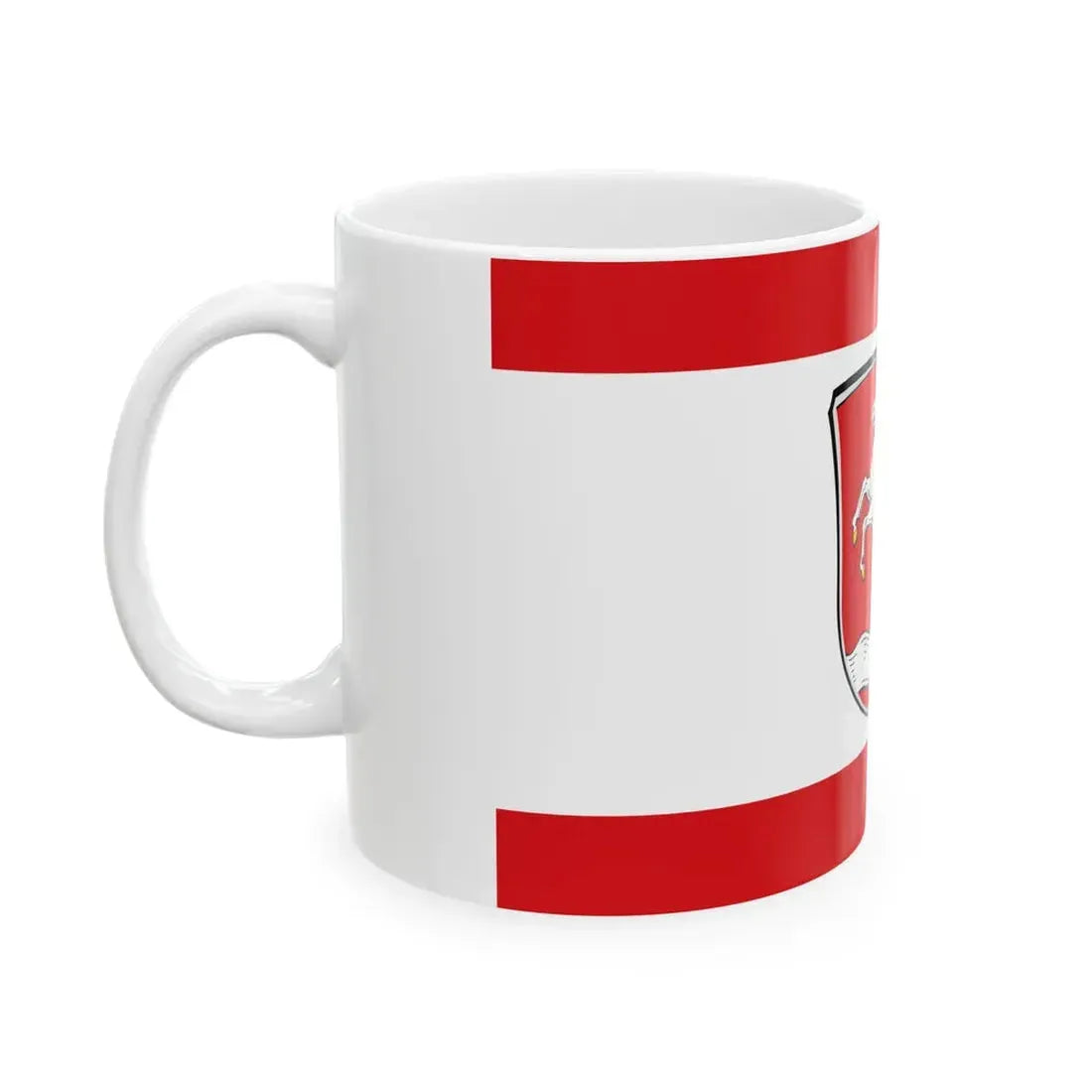 Flagge Mainflingen (Germany) White Coffee Mug - Go Mug Yourself