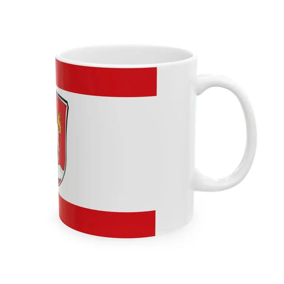 Flagge Mainflingen (Germany) White Coffee Mug - Go Mug Yourself