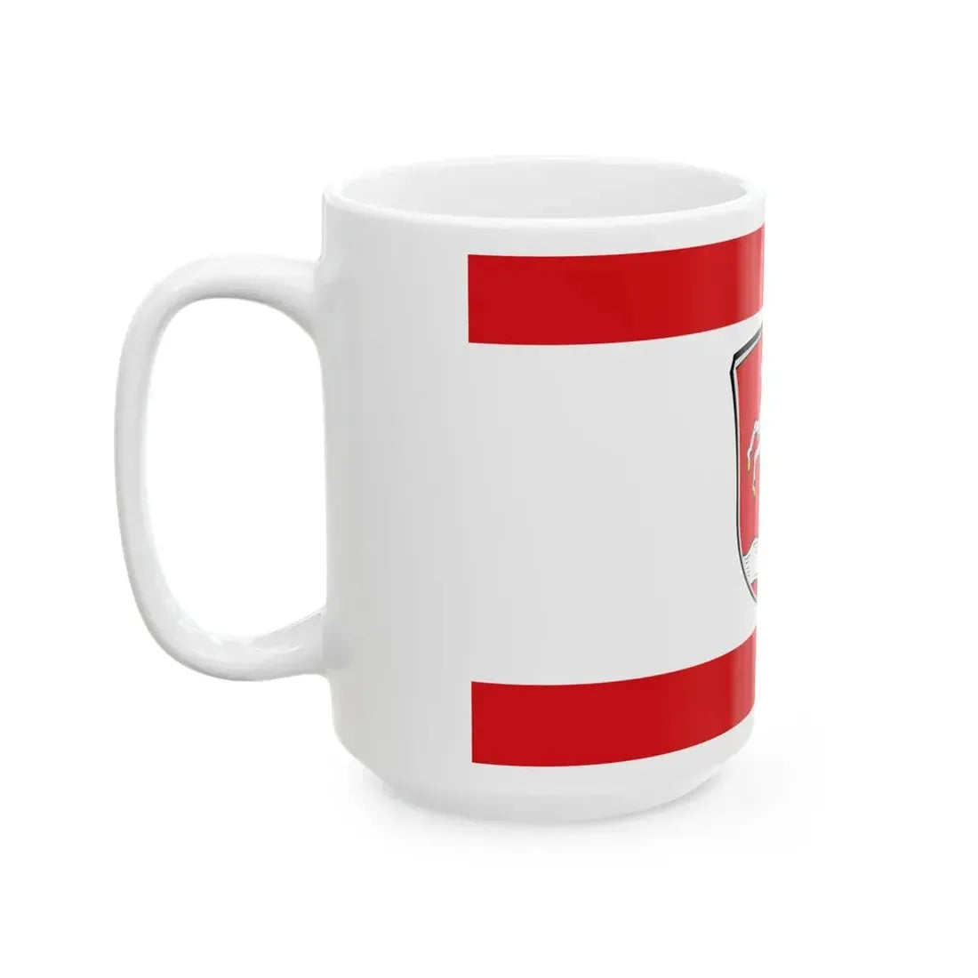 Flagge Mainflingen (Germany) White Coffee Mug - Go Mug Yourself