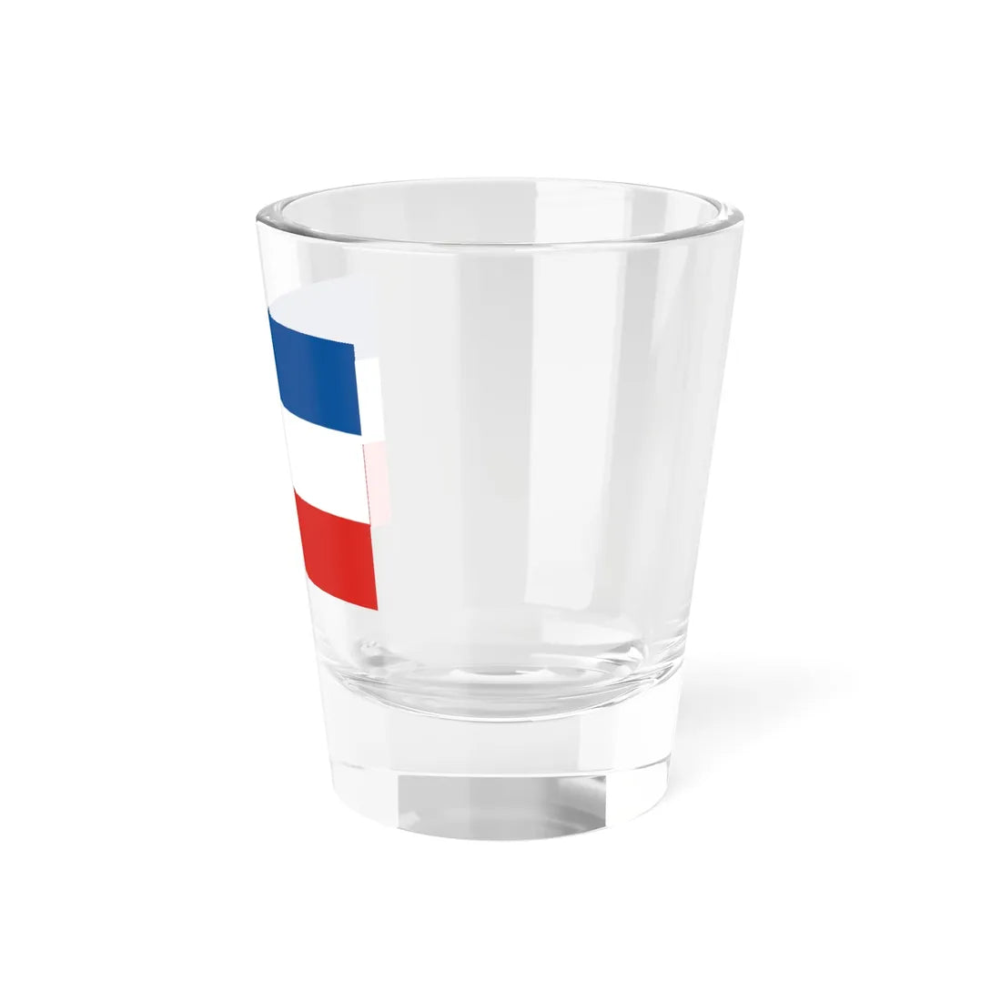 Flagge Mannheim BW-palette (Germany) Shot Glass 1.5oz - Go Mug Yourself