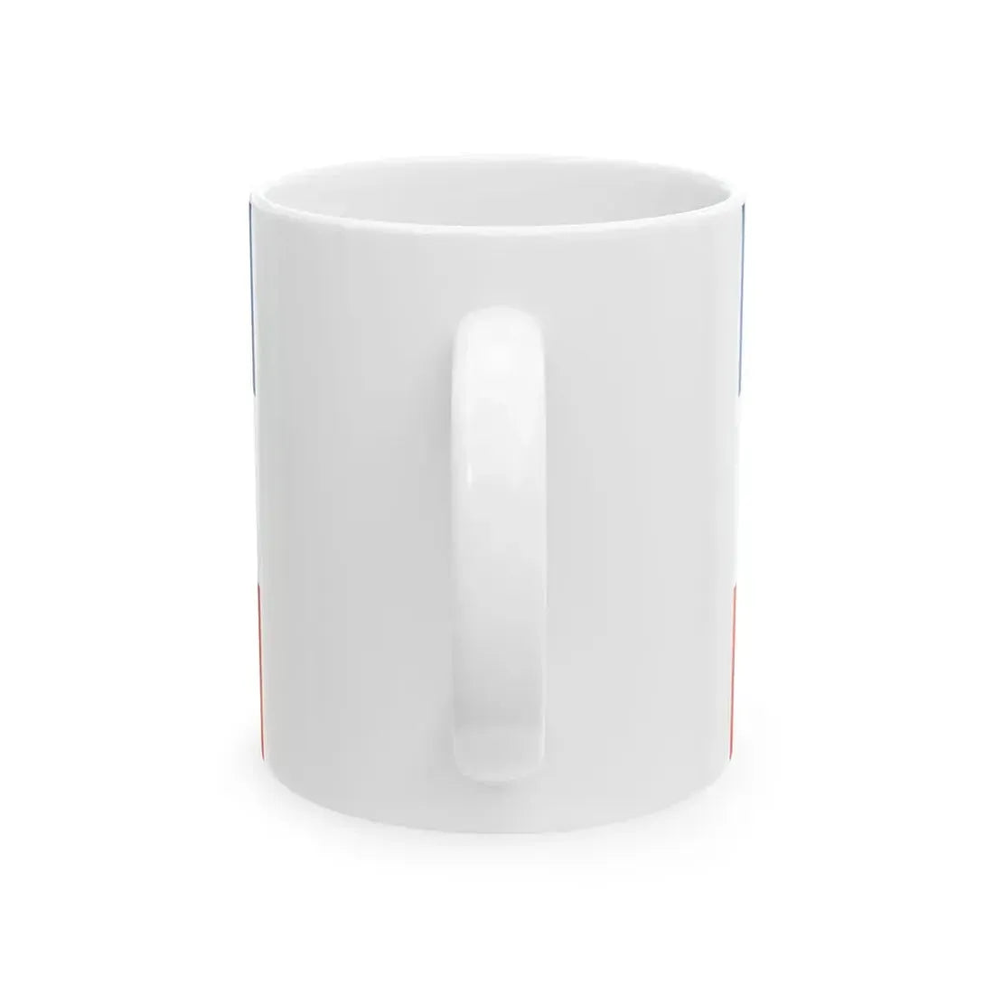 Flagge Mannheim BW-palette (Germany) White Coffee Mug - Go Mug Yourself