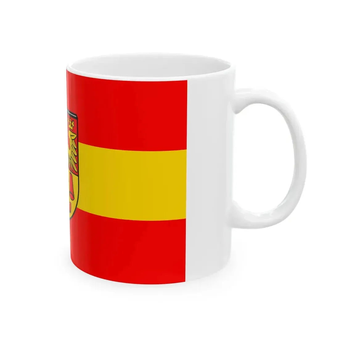 Flagge Marienhafe (Germany) White Coffee Mug - Go Mug Yourself