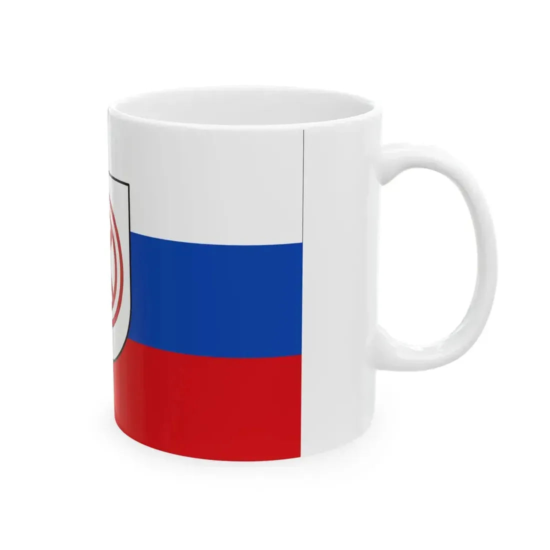 Flagge Melle (Germany) White Coffee Mug - Go Mug Yourself