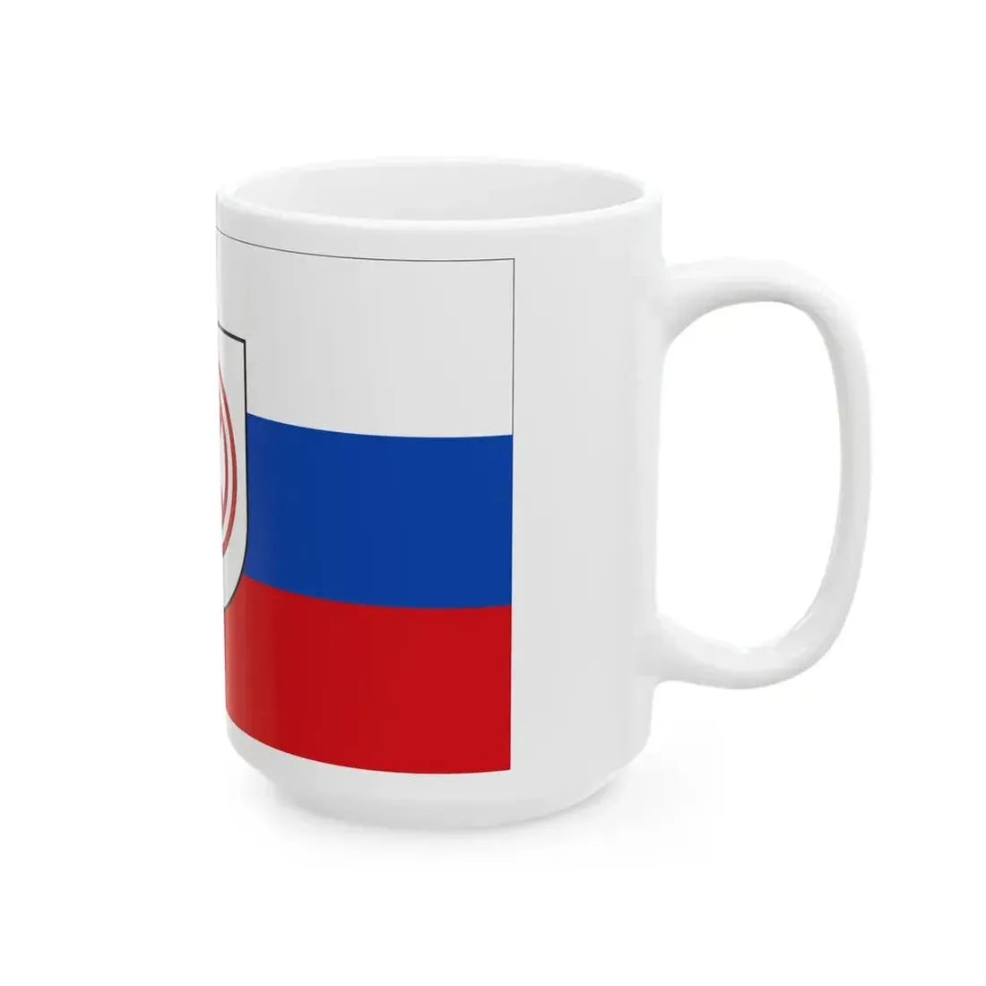 Flagge Melle (Germany) White Coffee Mug - Go Mug Yourself