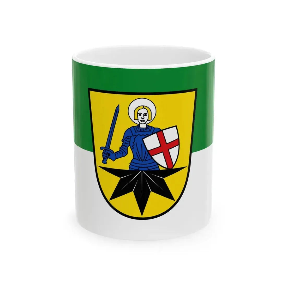 Flagge Mengeringhausen (Germany) White Coffee Mug 11oz - Go Mug Yourself