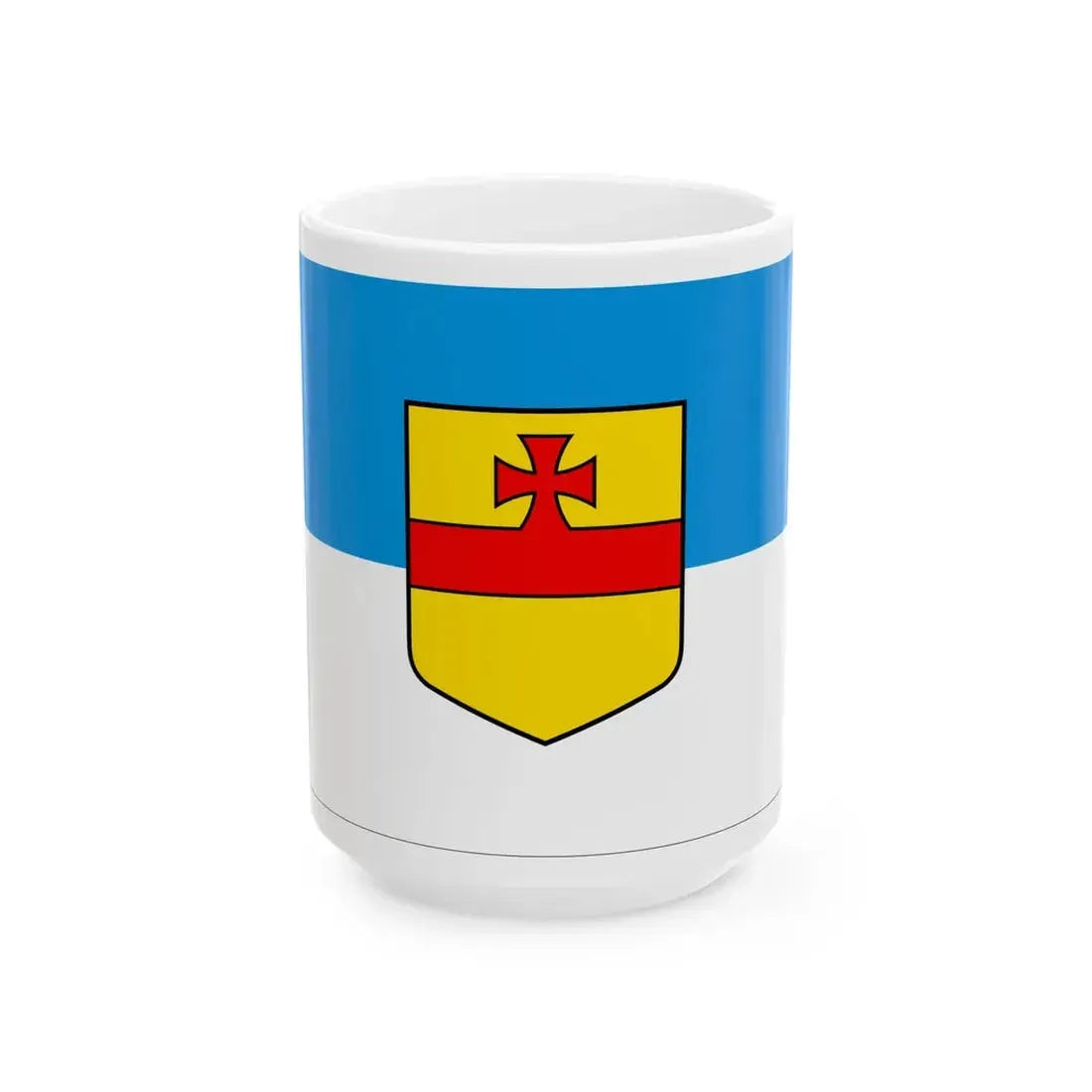 Flagge Meppen (Germany) White Coffee Mug 15oz - Go Mug Yourself