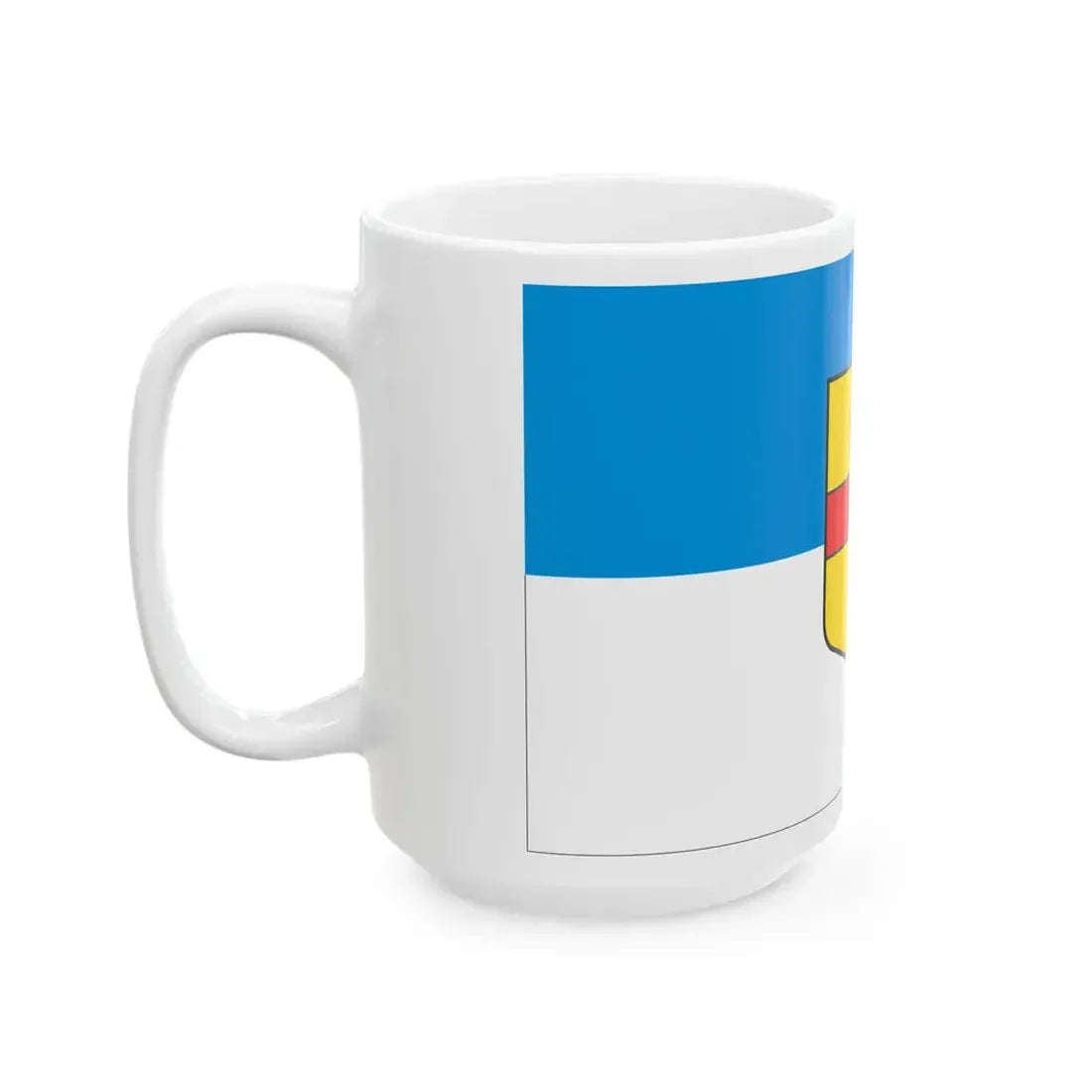 Flagge Meppen (Germany) White Coffee Mug - Go Mug Yourself