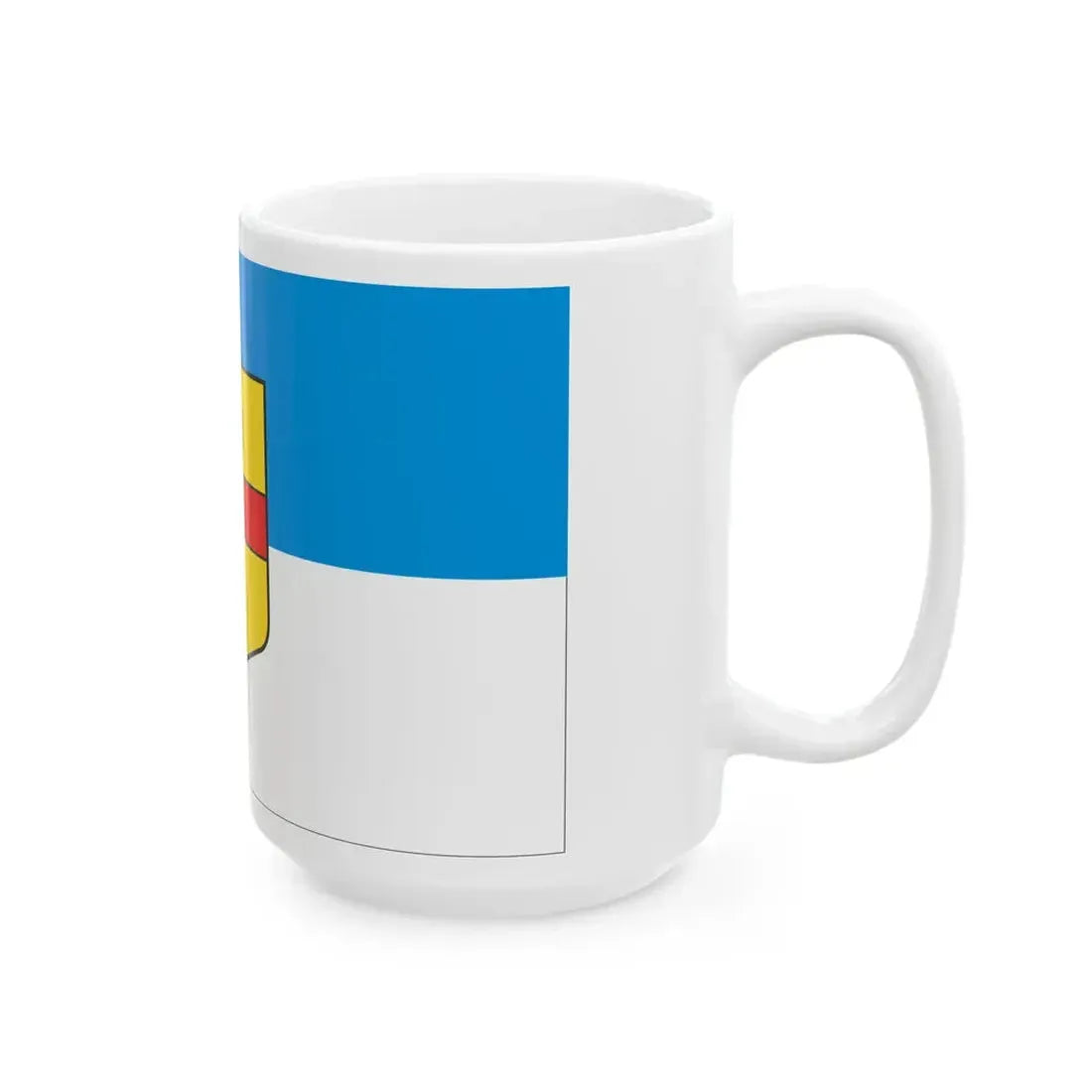 Flagge Meppen (Germany) White Coffee Mug - Go Mug Yourself