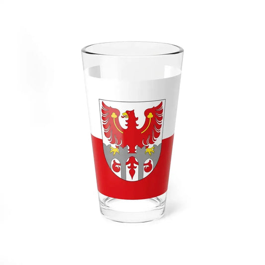 Flagge Meran (Italy) Pint Glass 16oz 16oz - Go Mug Yourself