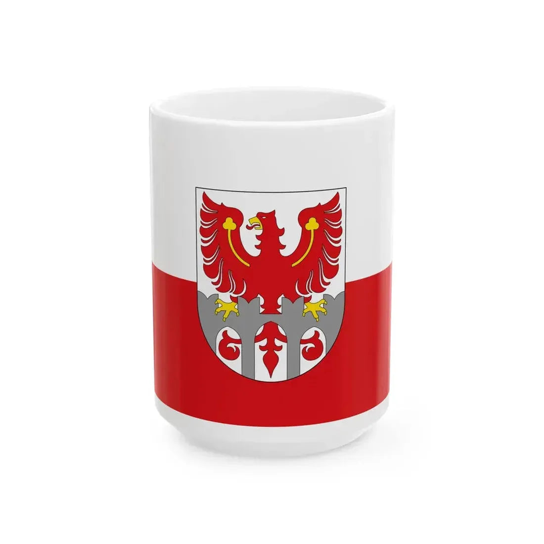 Flagge Meran (Italy) White Coffee Mug 15oz - Go Mug Yourself