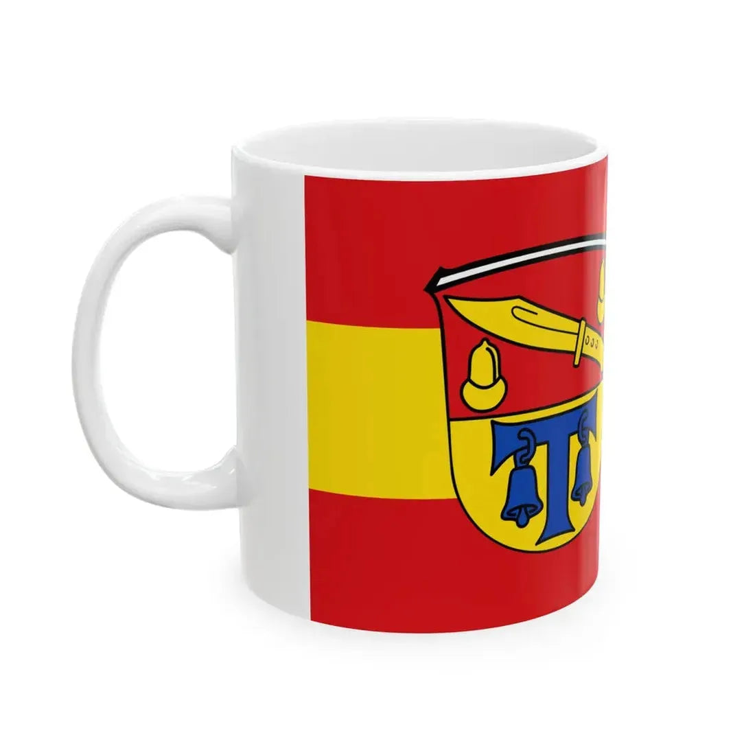 Flagge Messingen (Germany) White Coffee Mug - Go Mug Yourself