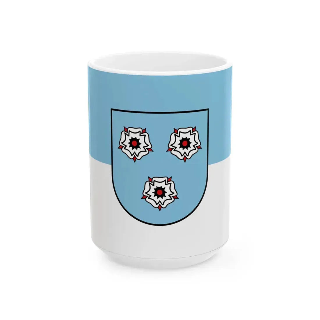 Flagge Mettlach (Germany) White Coffee Mug 15oz - Go Mug Yourself