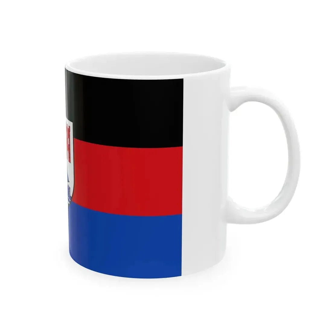 Flagge Moormerland (Germany) White Coffee Mug - Go Mug Yourself