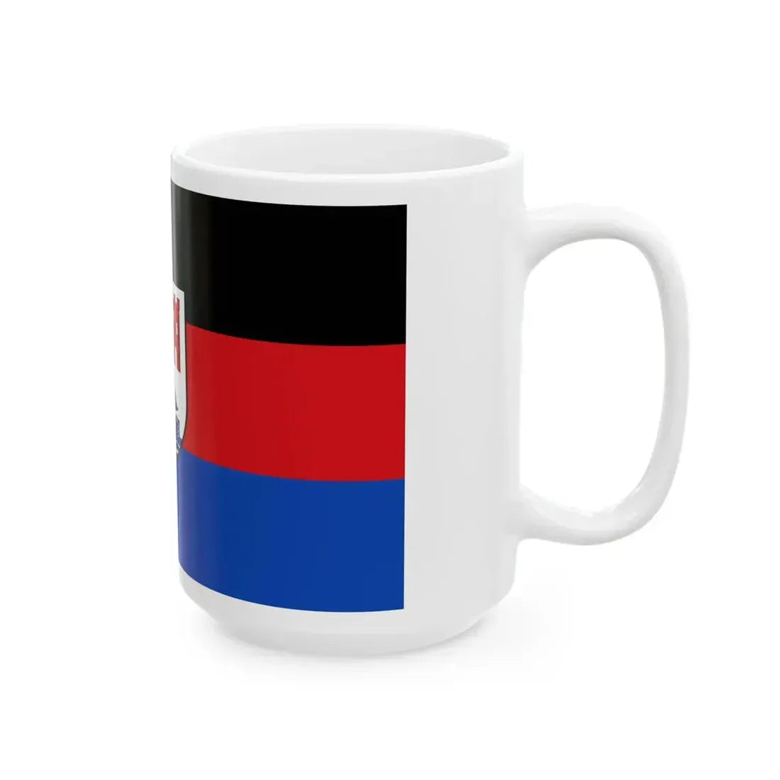 Flagge Moormerland (Germany) White Coffee Mug - Go Mug Yourself