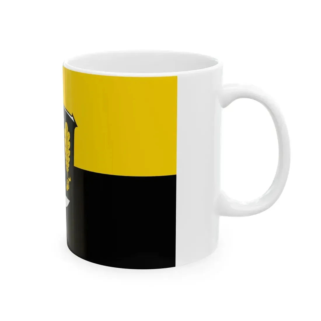 Flagge Mornshausen Gladenbach (Germany) White Coffee Mug - Go Mug Yourself