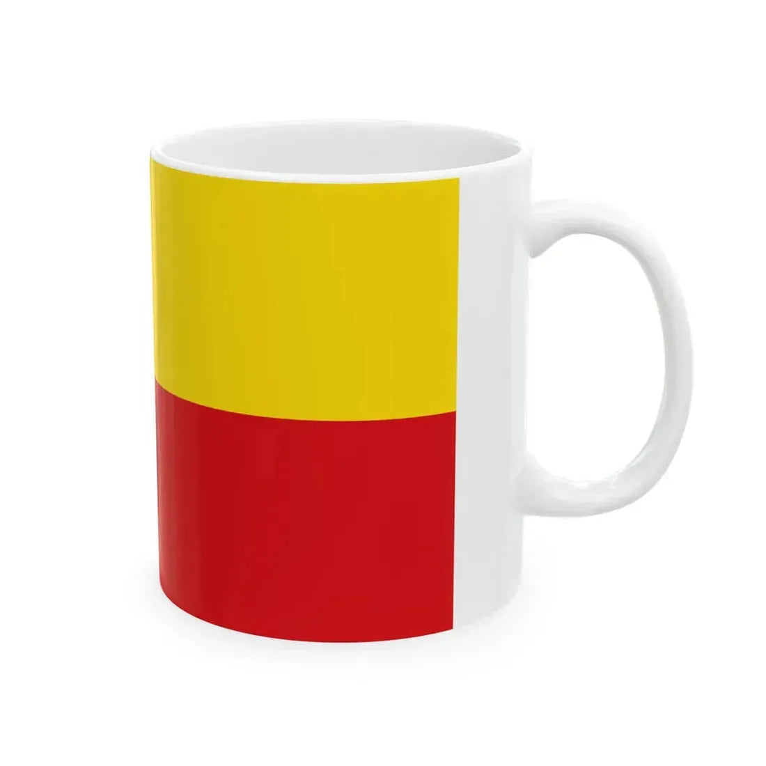 Flagge Muemling-Grumbach (Germany) White Coffee Mug - Go Mug Yourself