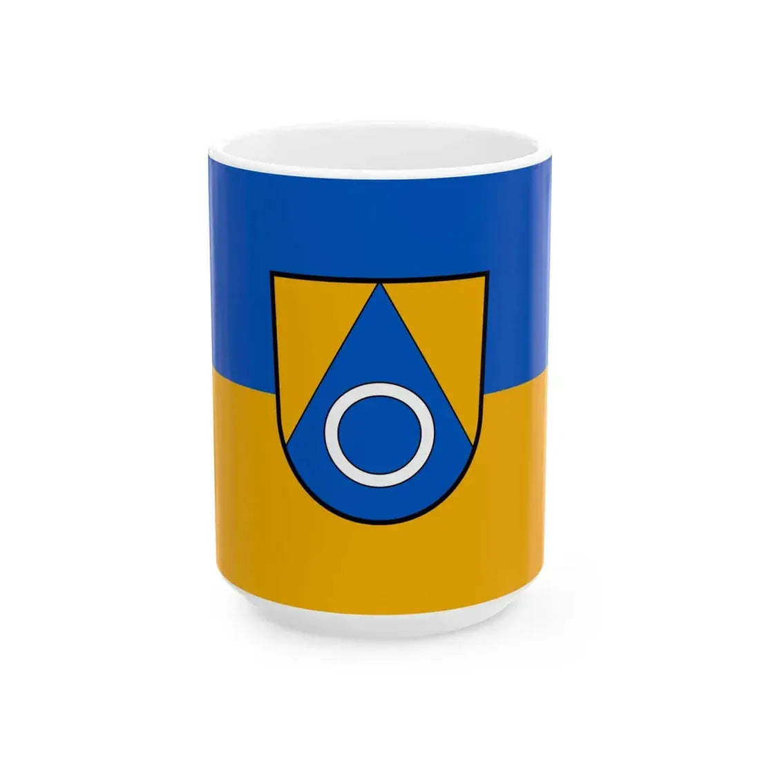 Flagge Neu Wulmstorf (Germany) White Coffee Mug 15oz - Go Mug Yourself
