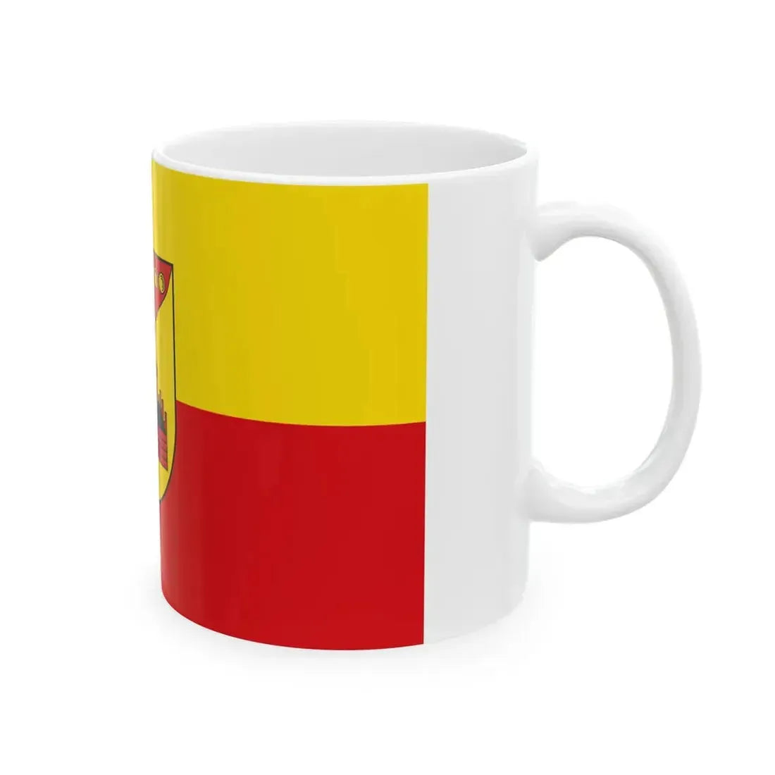 Flagge Neuenhaus (Germany) White Coffee Mug - Go Mug Yourself