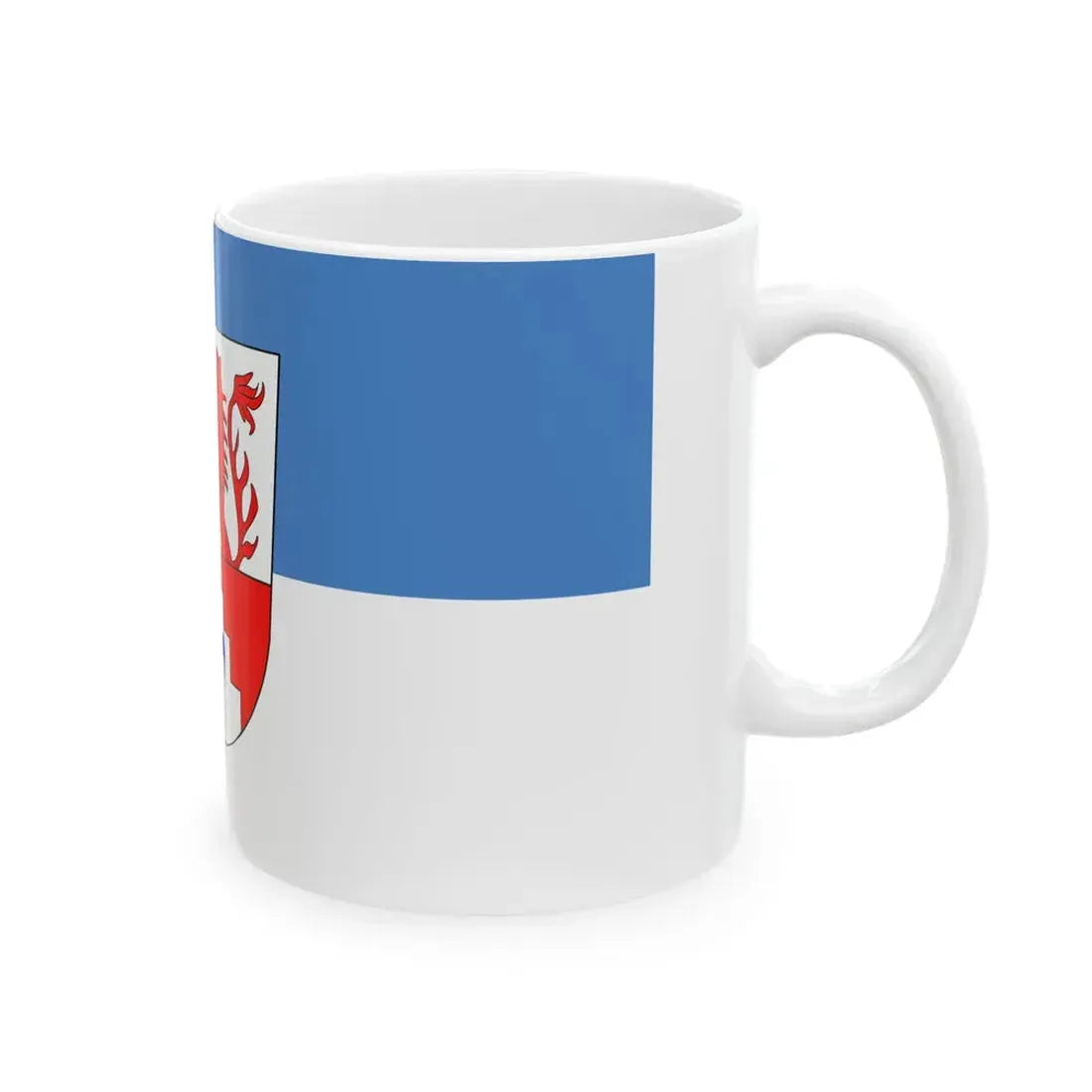Flagge Neuhaus Oste (Germany) White Coffee Mug - Go Mug Yourself