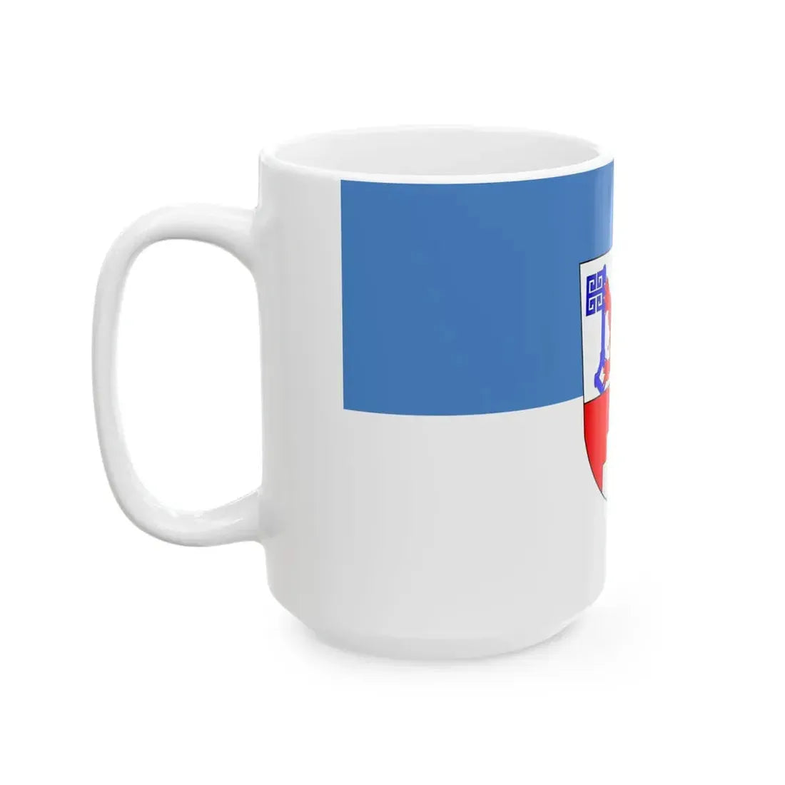 Flagge Neuhaus Oste (Germany) White Coffee Mug - Go Mug Yourself