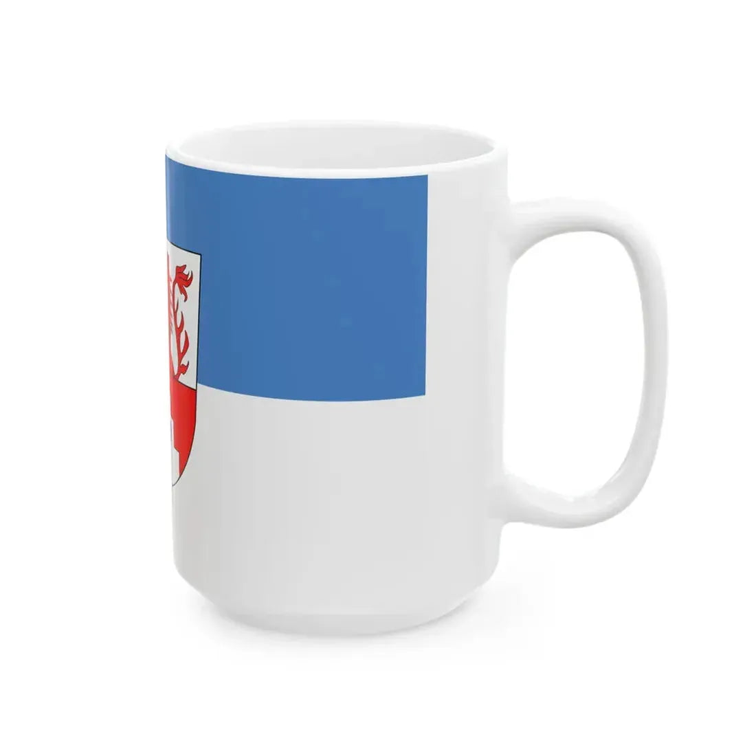 Flagge Neuhaus Oste (Germany) White Coffee Mug - Go Mug Yourself